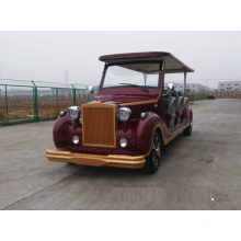 Hot Sale 48V 12 Seats Electric Classic Cars for Tourism